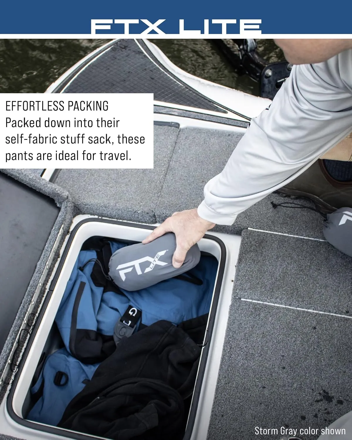 FROGG TOGGS Men's Ftx Lite Waterproof Rain Pant, Breathable, Comfort Stretch