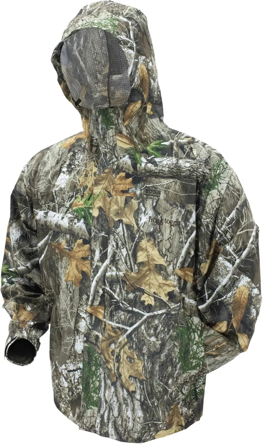 FROGG TOGGS Men's Java Toadz 2.5 Camo Ultra Light Waterproof Breathable Rain Jacket