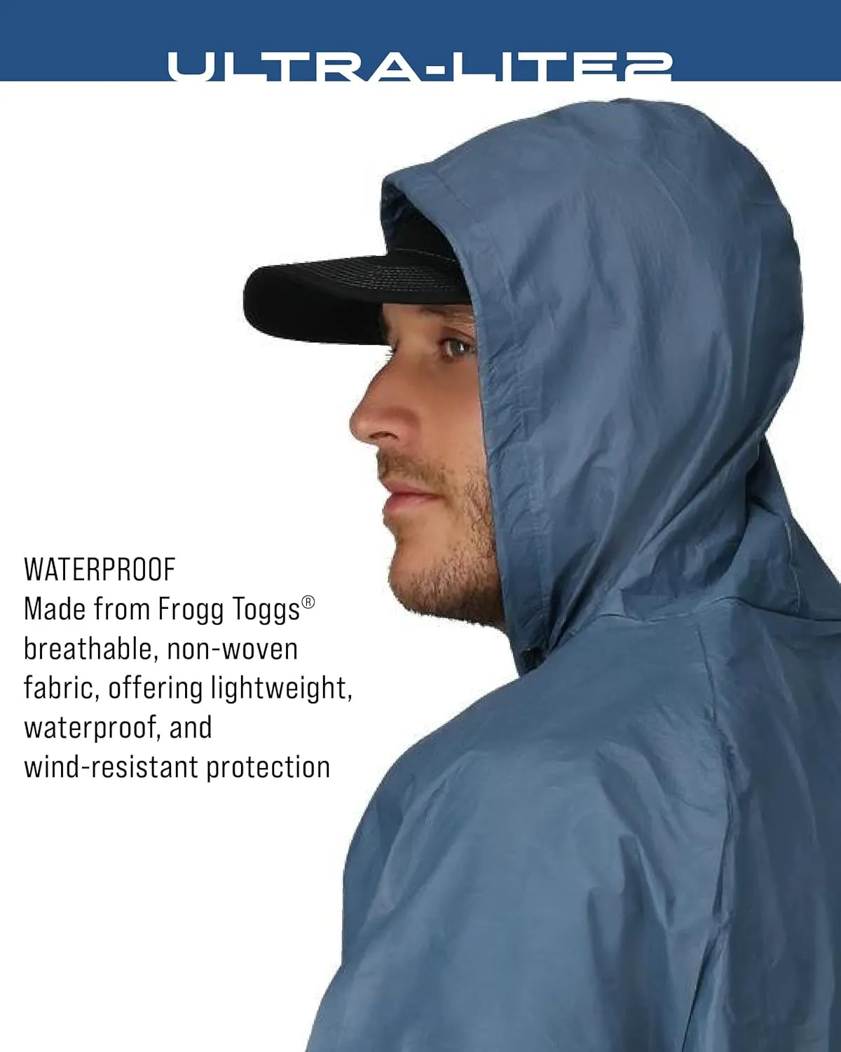 FROGG TOGGS Men's Ultra-Lite2 2-Layer Waterproof Breathable Rain Suit