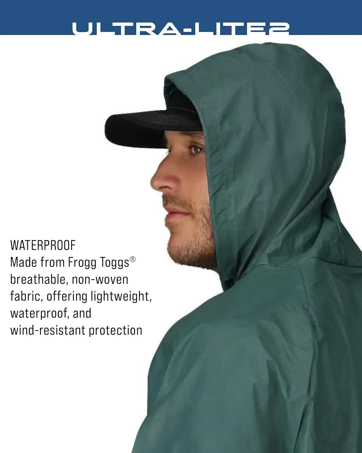 FROGG TOGGS Men's Ultra-Lite2 2-Layer Waterproof Breathable Rain Suit