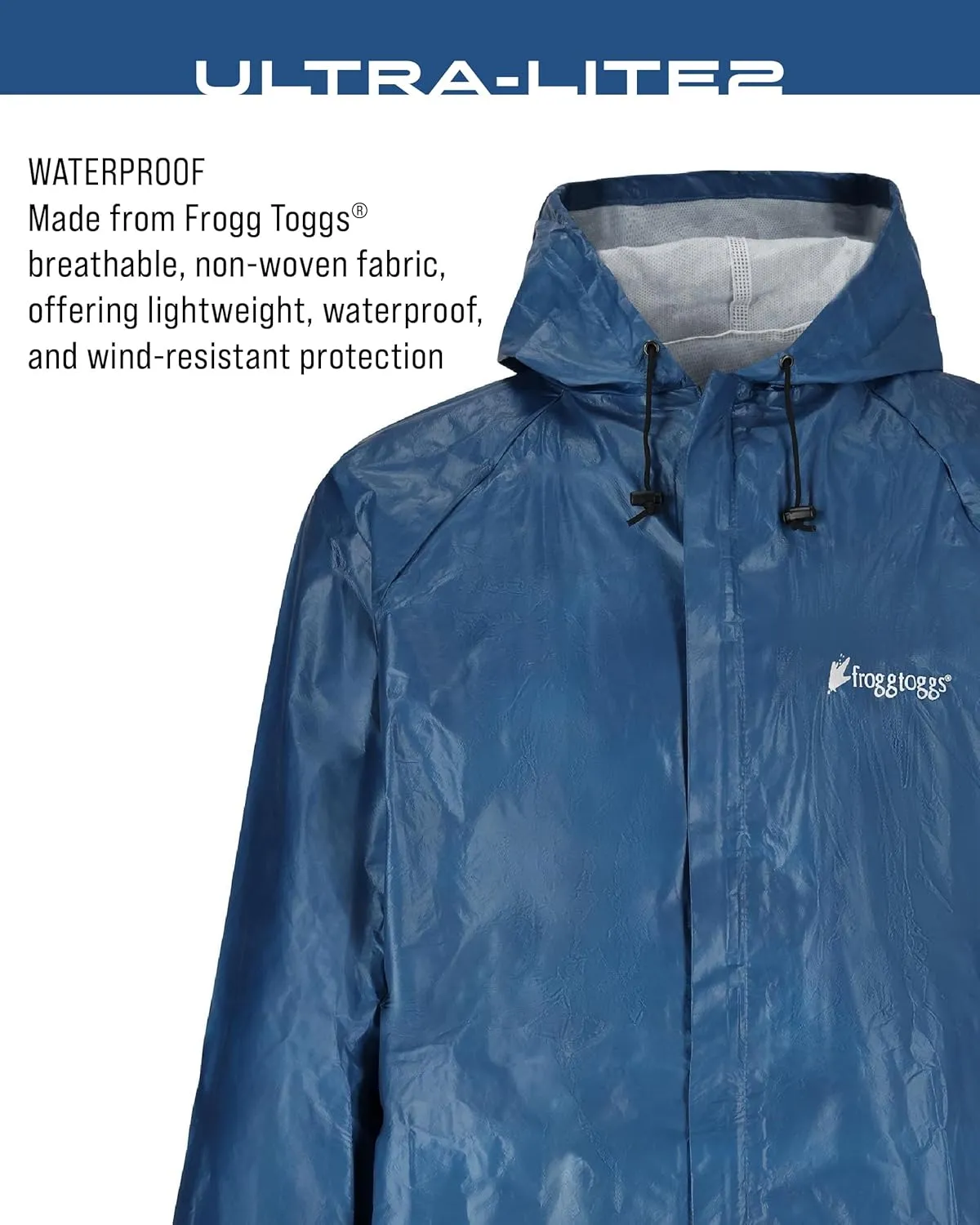 FROGG TOGGS Men's Ultra-lite2 Waterproof Breathable Rain Jacket