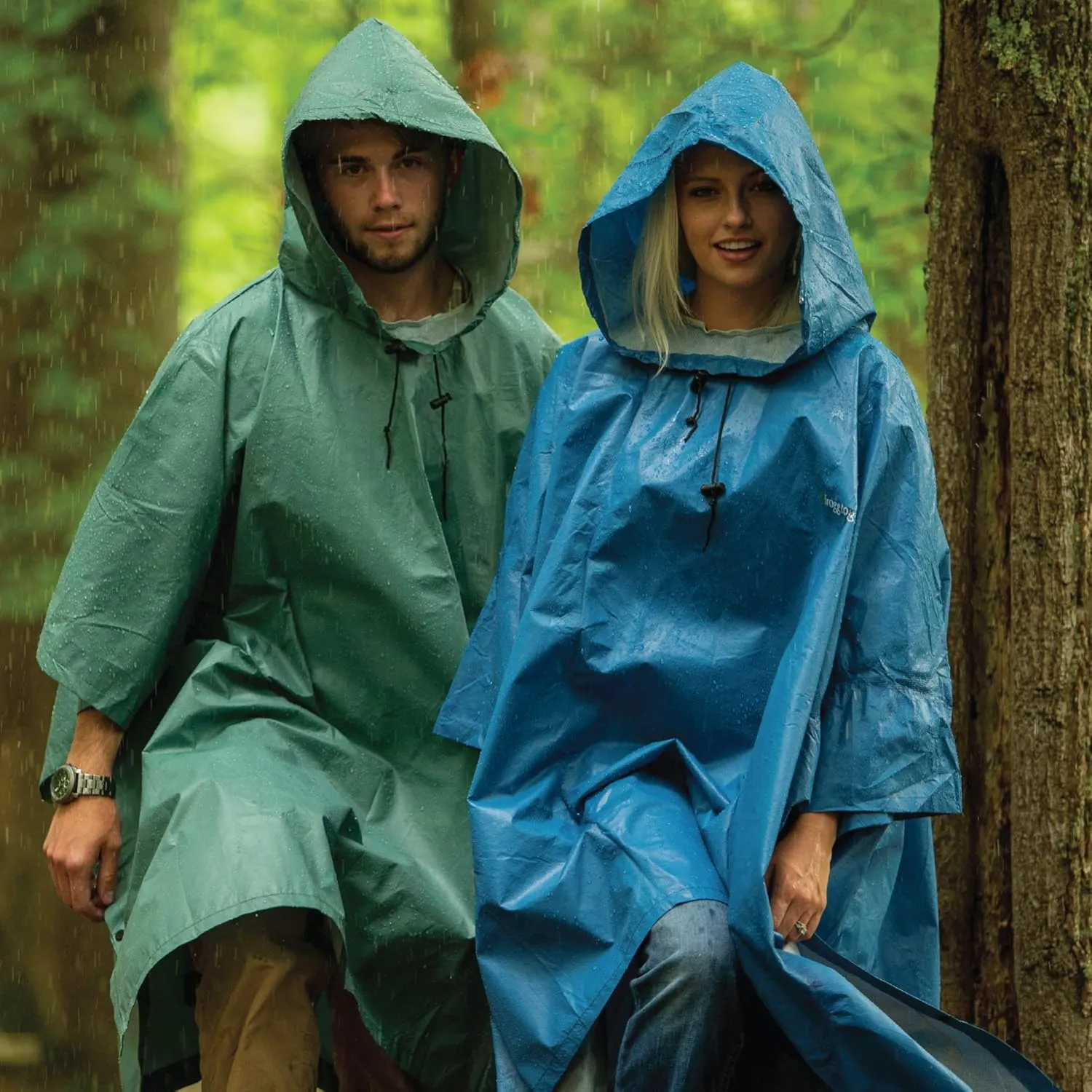 FROGG TOGGS Ultra-lite2 Waterproof, Breathable Rain Poncho, Adult and Youth Sizes