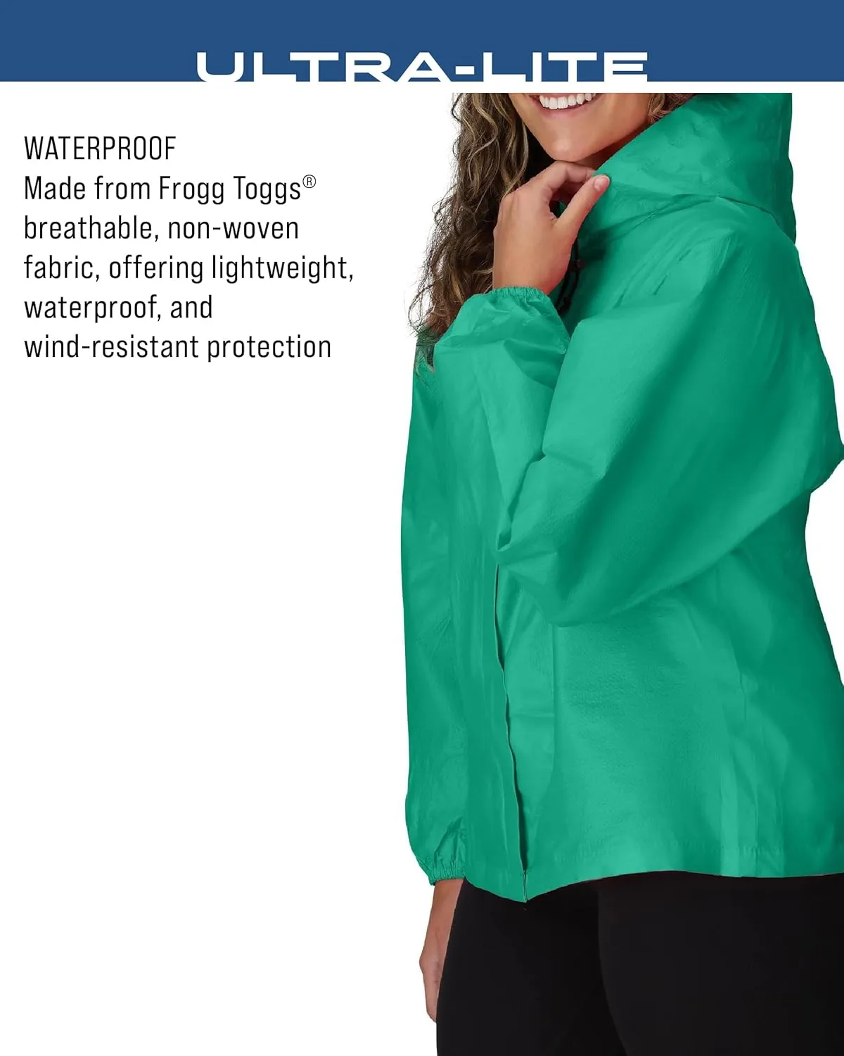 FROGG TOGGS Women's Ultra-lite2 Waterproof Breathable Rain Jacket