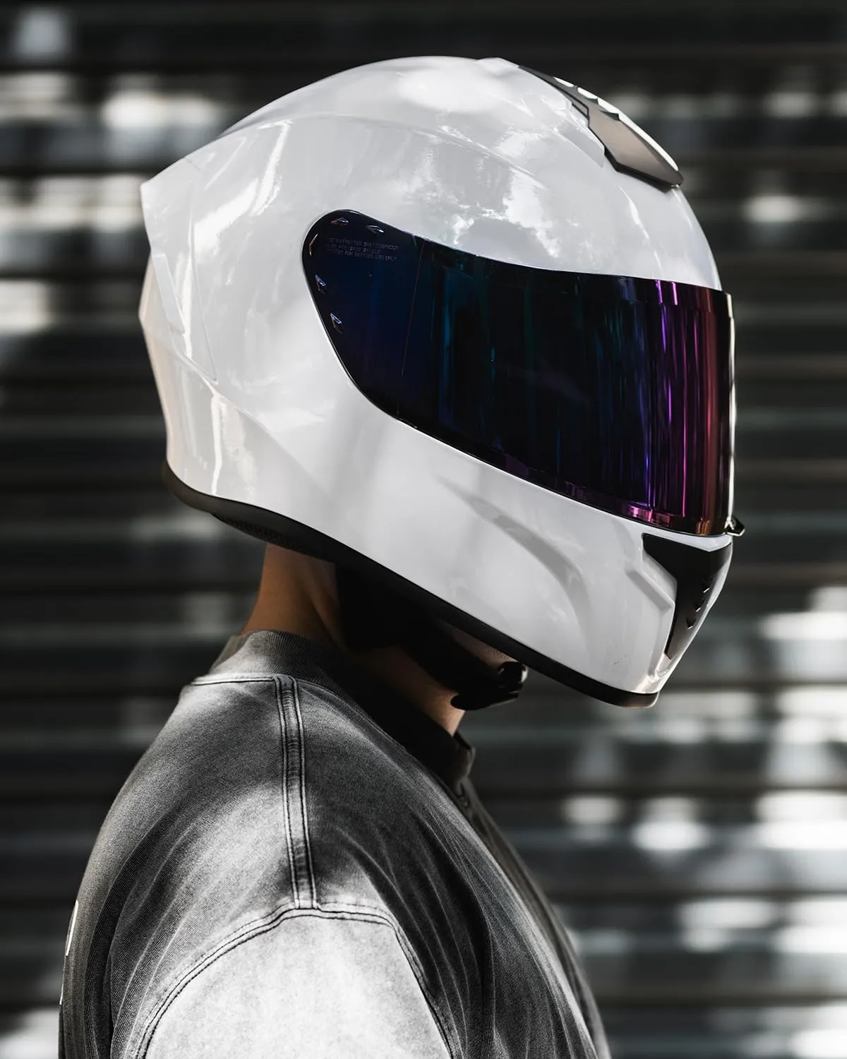 Full Face Motorcycle Helmets for Adults Men and Women DOT Street Bike Racing Helmet with Tinted Visor Model MD-813