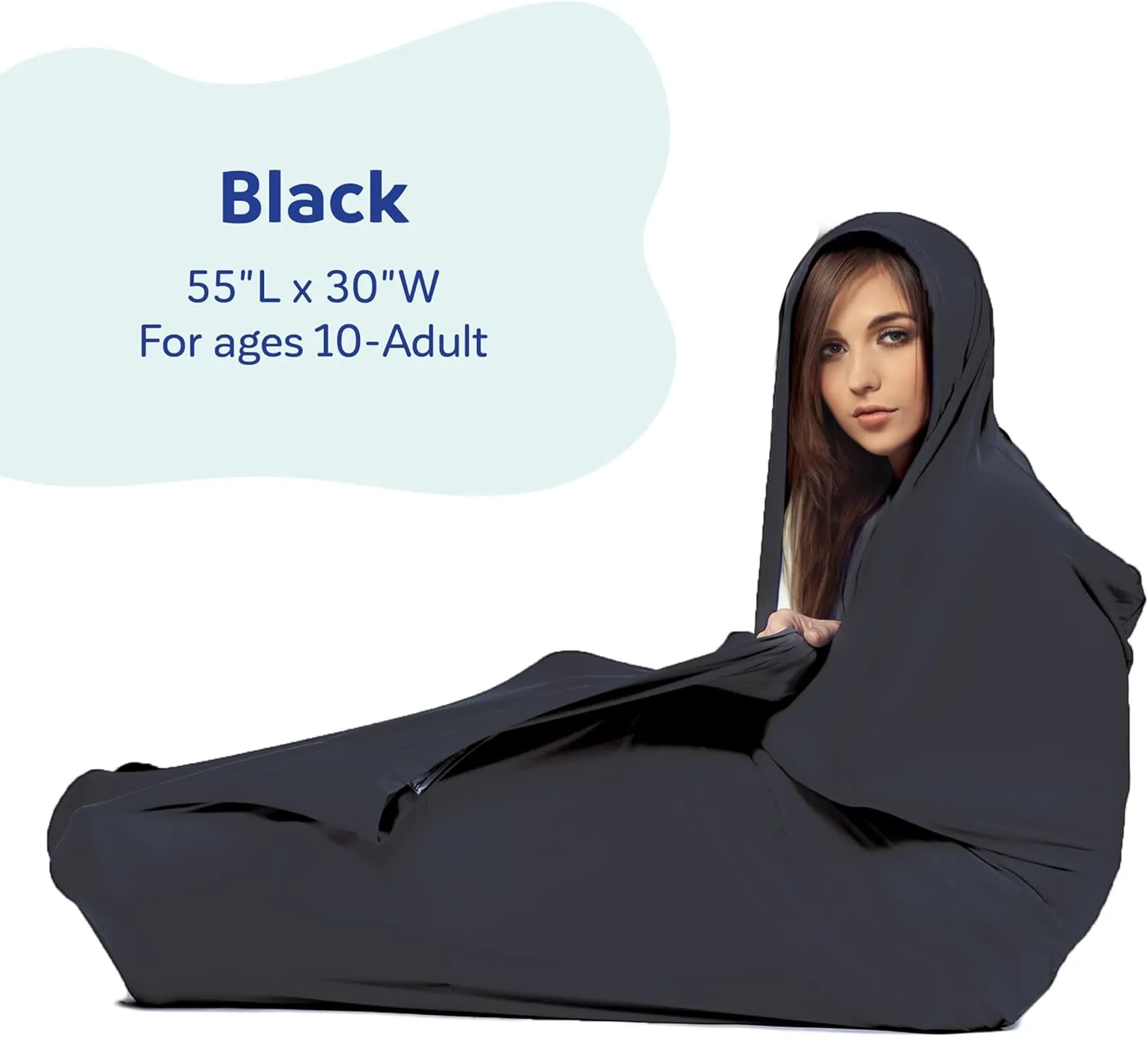Fun and Function - Transformer Sensory Sack - Sensory Compression Sack for Kids with Special Needs - Soothing and Encourages Focus - Small - Blue