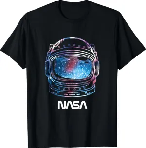 Galaxy Lineart Fill Helmet T-Shirt