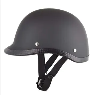 GAOZ Helmets Motorcycle Half Helmet DOT Approved Adult Retro Old Shell Open Face Motorbike Brain-Cap Unisex Adult Style Lightweight Half Helmet