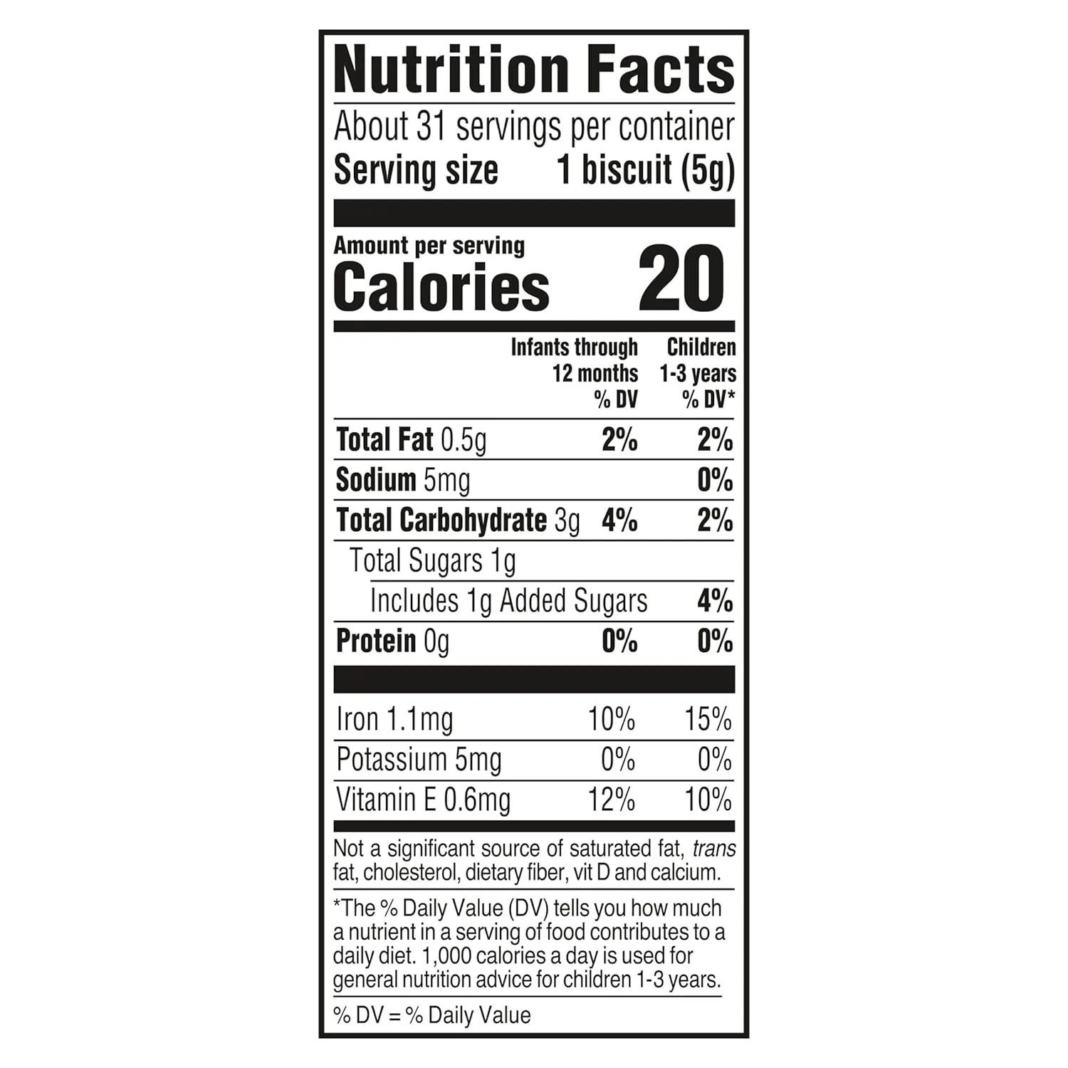 Gerber Snacks for Baby Arrowroot Biscuits, 5.5 Ounce Pouch (Pack of 4)