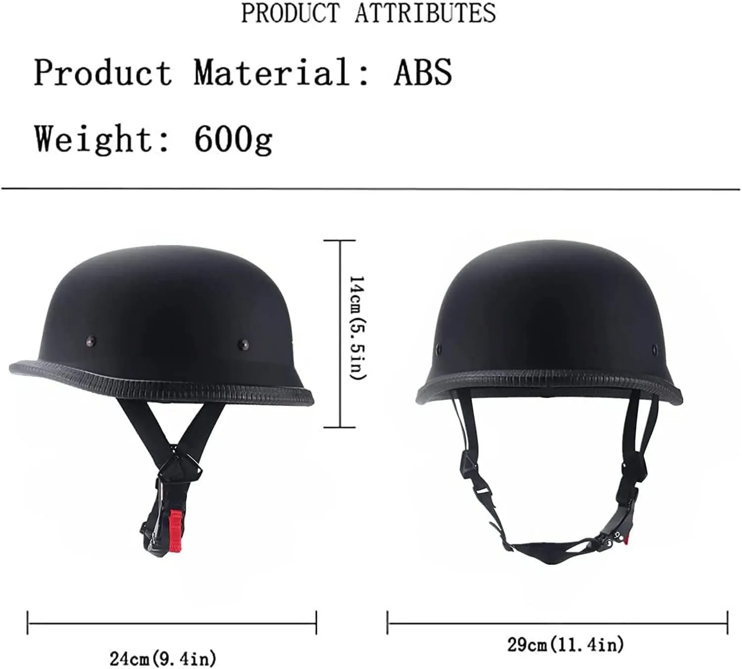 German Half Helmet,Adult Summer Handmade Personality Vintage Casco,Motorcycle Helmet Scooter Cool Helmet for Men and Women