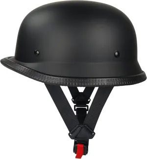 German Half Helmet,Adult Summer Handmade Personality Vintage Casco,Motorcycle Helmet Scooter Cool Helmet for Men and Women