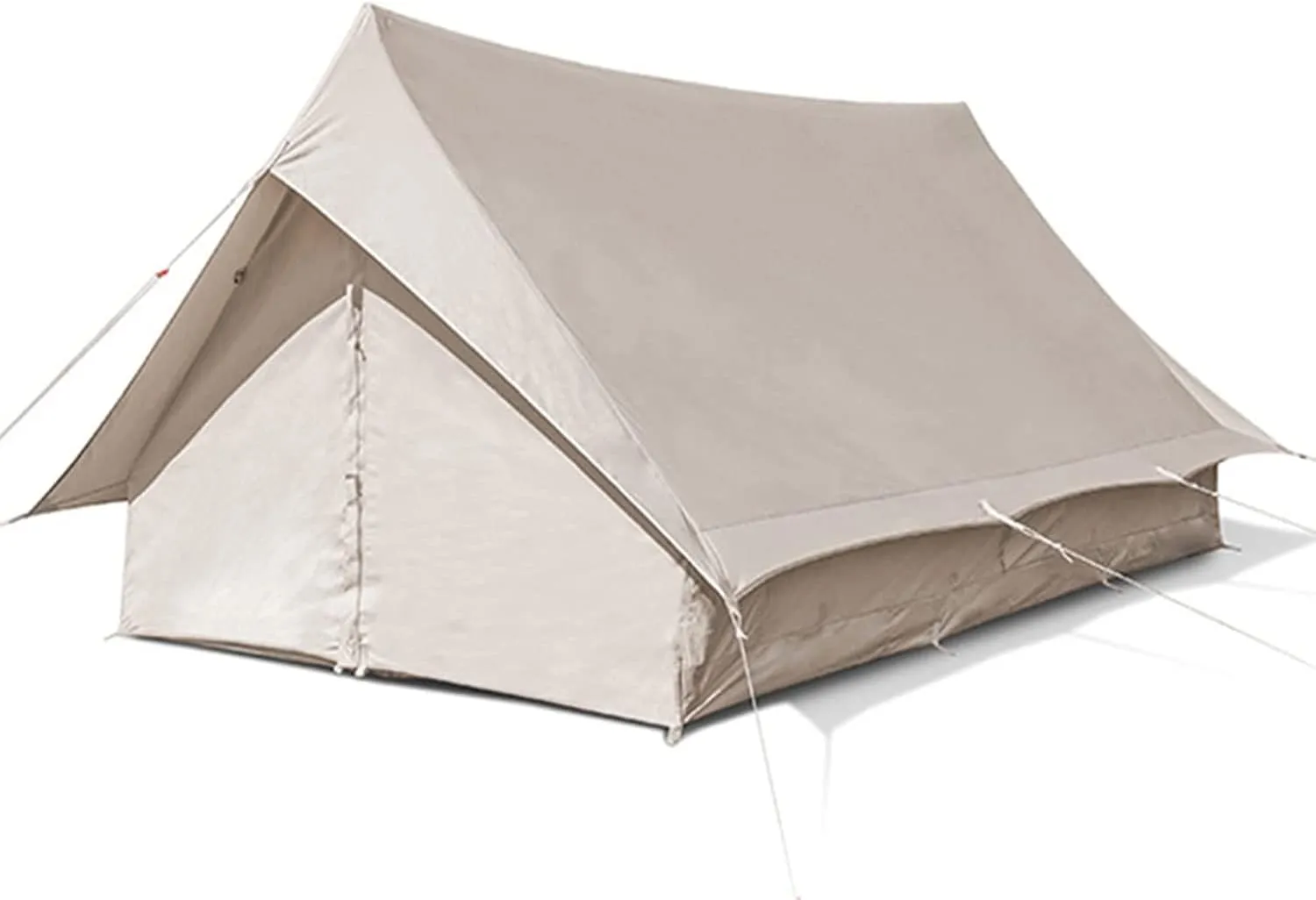 GeRRiT Canvas Wall Tent-w/Stove Jack 4-Season Yurt Tents for Camping Waterproof foFamily Camping Outdoor Hunting Beautiful Scenery