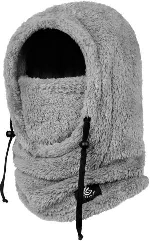 Gisdanchz Fleece Ski Mask for Women Men, Balaclava Neck Warmer Helmet Cover Hood for Cold Weather