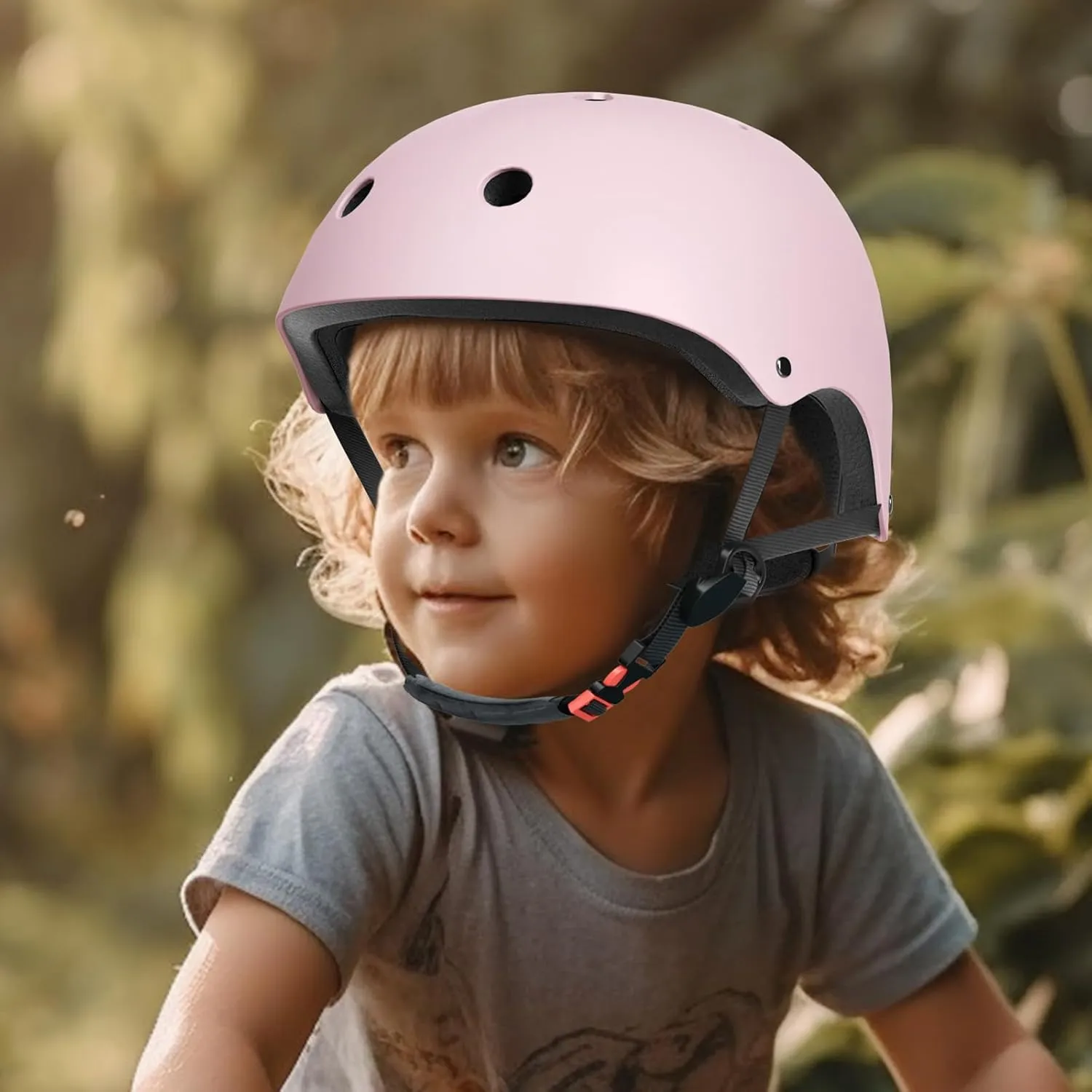 Glaf Toddler Helmet for 2-8 Years Kids Bike Helmets Baby Girls Boys Multi-Sport Adjustable Skateboard Bicycle Helmet Lightweight 3 Sizes for Toddler to Youth 8-14