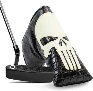 Glow in The Dark Golf Club Head Covers - Fairway Wood, Hybrid & Putter Covers - Leather Mallet & Blade - Suitable for Most Brands