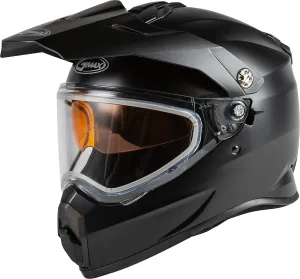 GMAX AT-21S Solid Full-Face Helmet, DOT Approved for Adults and Youth (Matte Black, 2X)