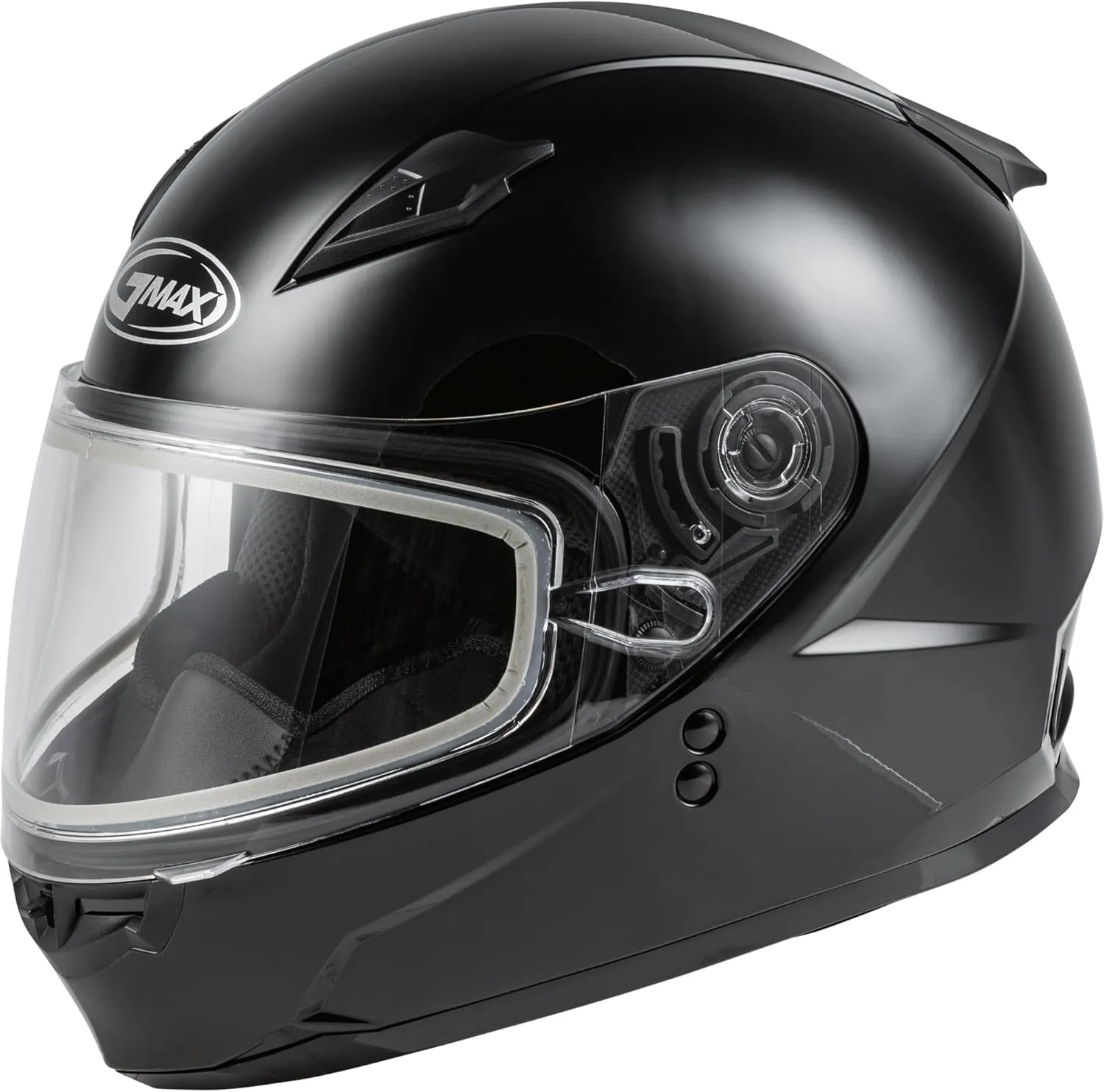 GMAX Youth GM-49Y Snow Helmet w/Quick Release Buckle (Black, Youth Small) - FMVSS 218 Approved