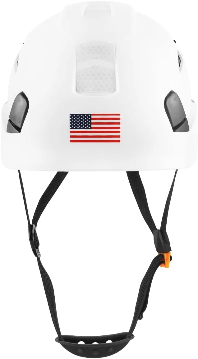 GREEN DEVIL Safety Helmet Hard Hat Adjustable Lightweight Vented ABS Work Helmet 6-Point Suspension ANSI Z89.1 Approved Ideal for Industrial & Construction