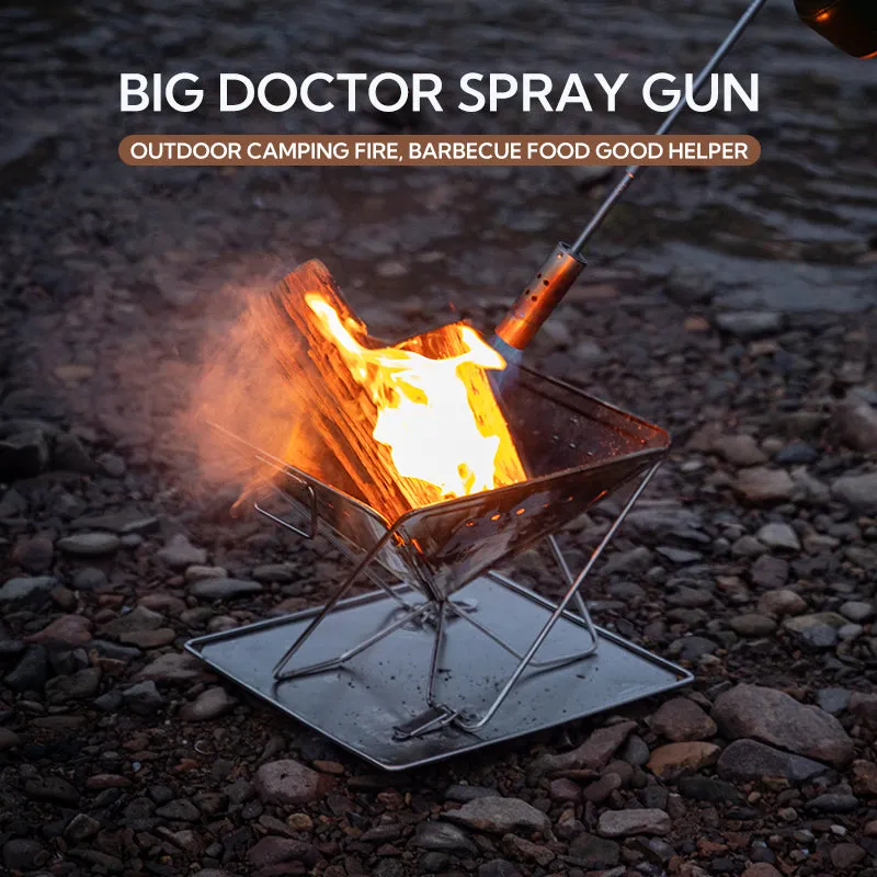 Grill Campingmoon Courteous Quick delivery Fuel Dual Torch