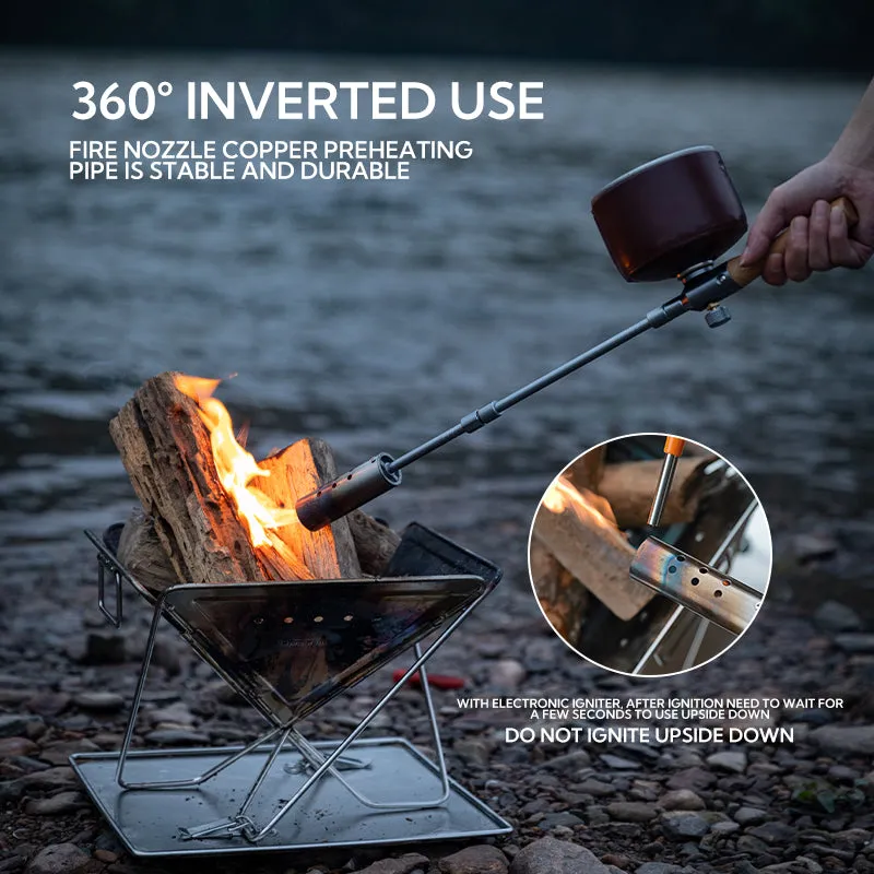 Grill Campingmoon Courteous Quick delivery Fuel Dual Torch