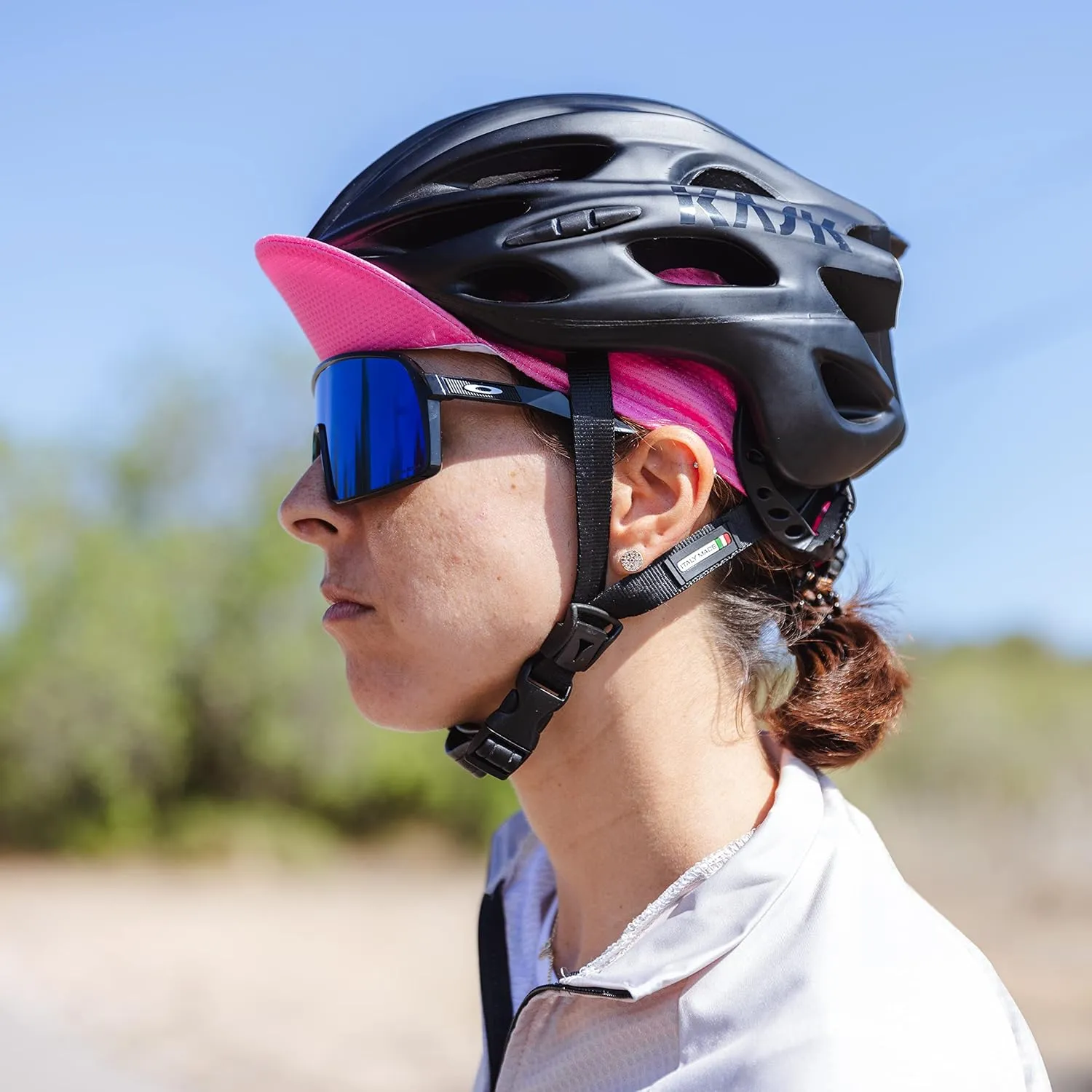 GripGrab Lightweight Summer Cycling Cap UV-Protection Under-Helmet Visor Mesh Hat Thin Breathable SPF Bicycle Headwear
