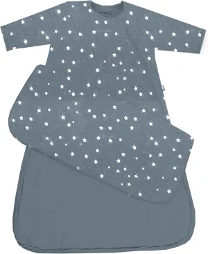GUNAMUNA Unisex Baby Long-Sleeve Wearable Sleep Bag, 1.0 TOG, Soft Rayon, Easy Diaper Changes, Style 2701