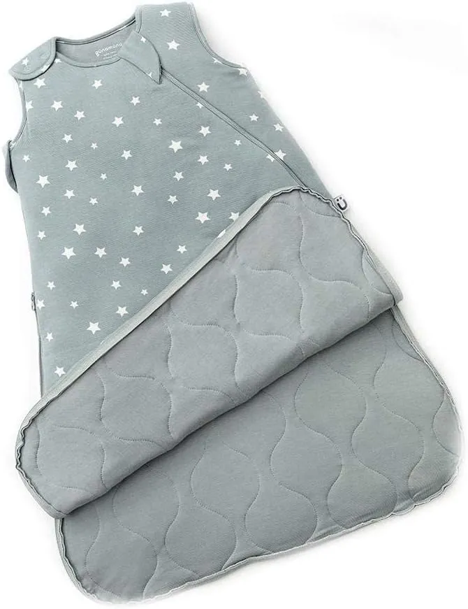GUNAMUNA Unisex Baby, Toddler Wearable Sleeping Bag Bamboo Rayon, Premium Duvet Sleep Sack, 0.5 TOG