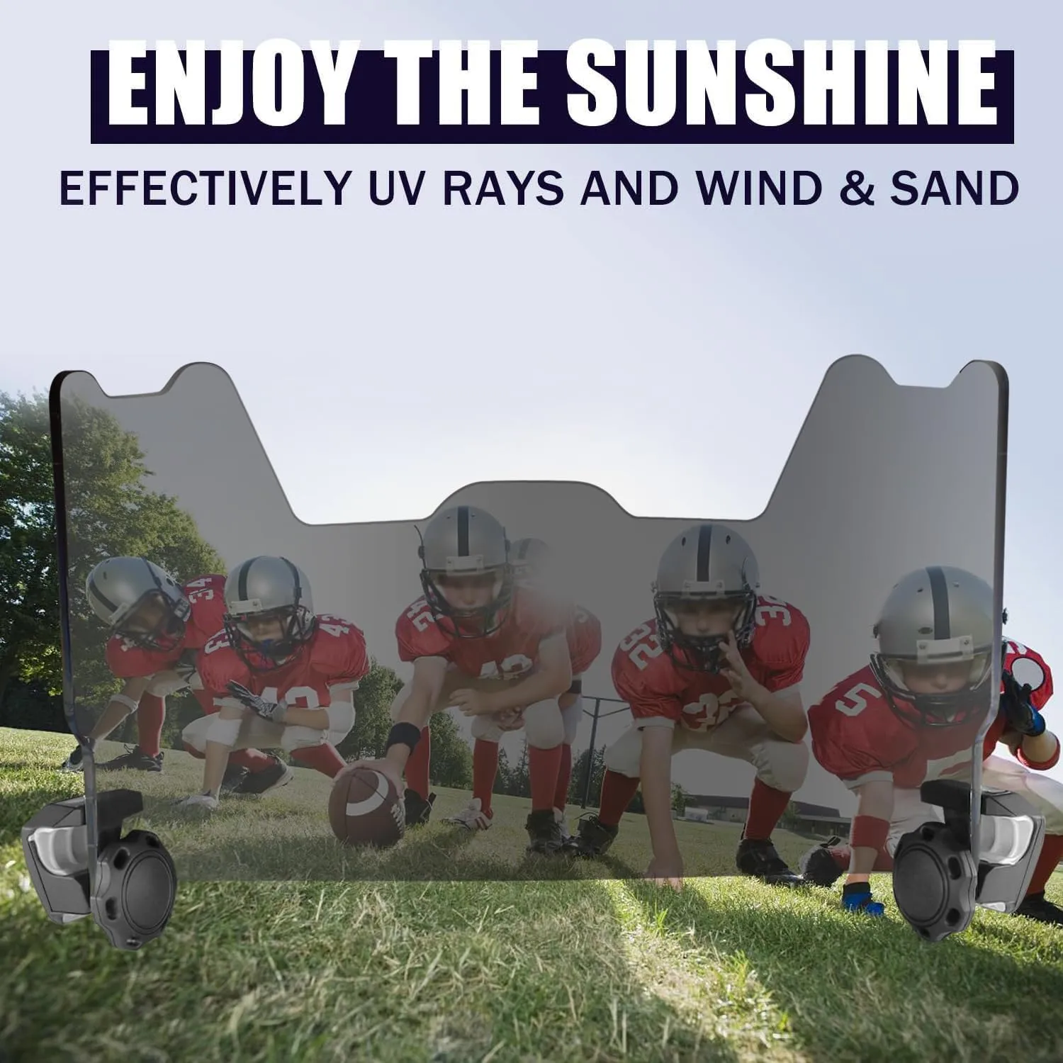 GY FV007 Tinted Football Visor - Football Helmet Visor for Adult and Youth Football Helmets