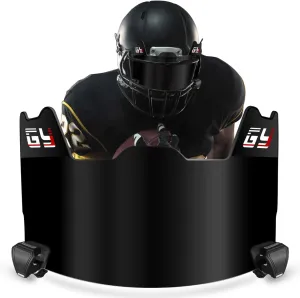 GY FV007 Tinted Football Visor - Football Helmet Visor for Adult and Youth Football Helmets