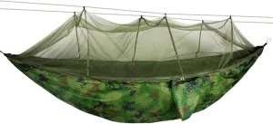 Hammocks Camping Hammock Portable Hammock with Mosquito Net 2 Person Outdoor Tent Canopy Parachute 210T Nylon Hanging Bed for Outdoor Outdoor Hammock