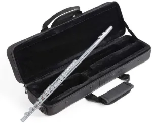 HANABASS 1Pc Padded Flute Carry Bag Ergonomic Flute Case with Shoulder Strap for Easy Portability present for Musicians