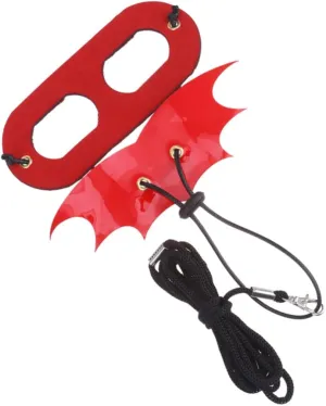 HANABASS Leopard Gecko Leash Reptile Harness for Lizards Pack Adjustable Reptile Lizard Harness Devil Wings Pet Hauling Cable s Size