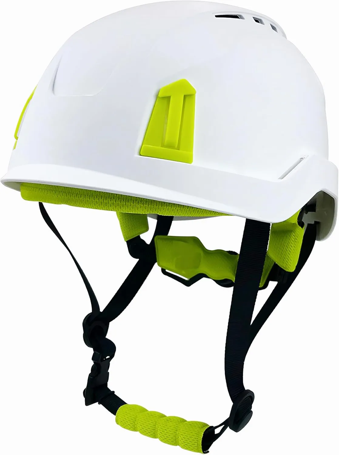 Hard Hat Safety Helmet Climbing Helmet Adjustable CE EN397 Hardhat ABS Lightweight Head Protection White Hardhat for Construction