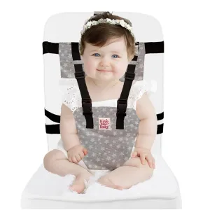 Harness Seat for Baby High Chair - Safety Harness Chair Accessory for Baby Feeding - Must Have for Travel Essentials (Grey)