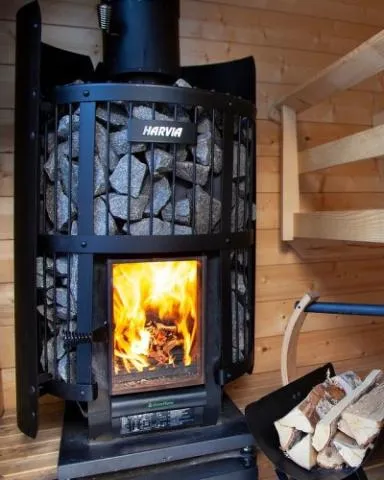 Harvia | Legend 240 GreenFlame 15.9kW Sauna Wood Burning Heater
