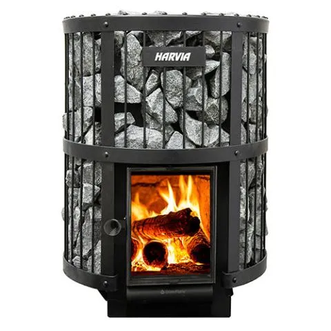 Harvia | Legend 240 GreenFlame 15.9kW Sauna Wood Burning Heater