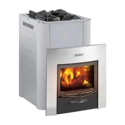 Harvia Pro 36 Duo 31kW Sauna Wood Burning Heater | Steel