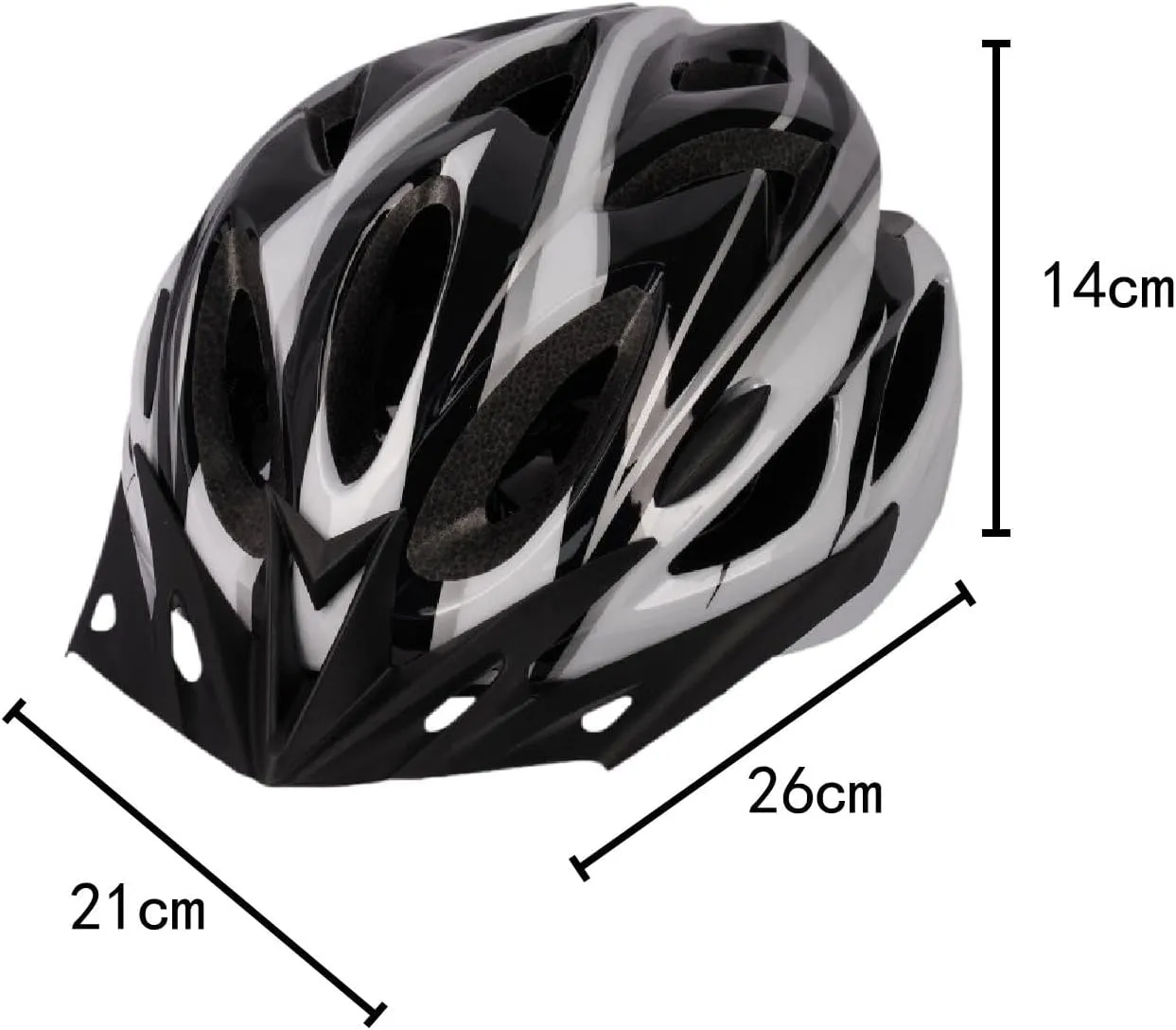 Head Protection Gear for Cyclists Bike Helmet for Outdoor Activities