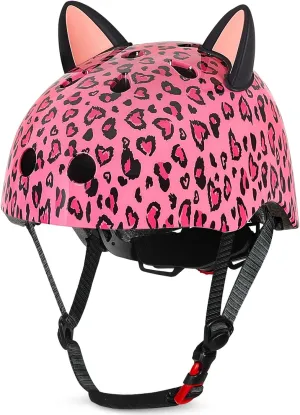 Helmet for Kids 8-14, Adjustable Kids Bike Helmet with DIY Cat Ears for Girls Youth for Skateboard Scooter Cycling Roller Skating