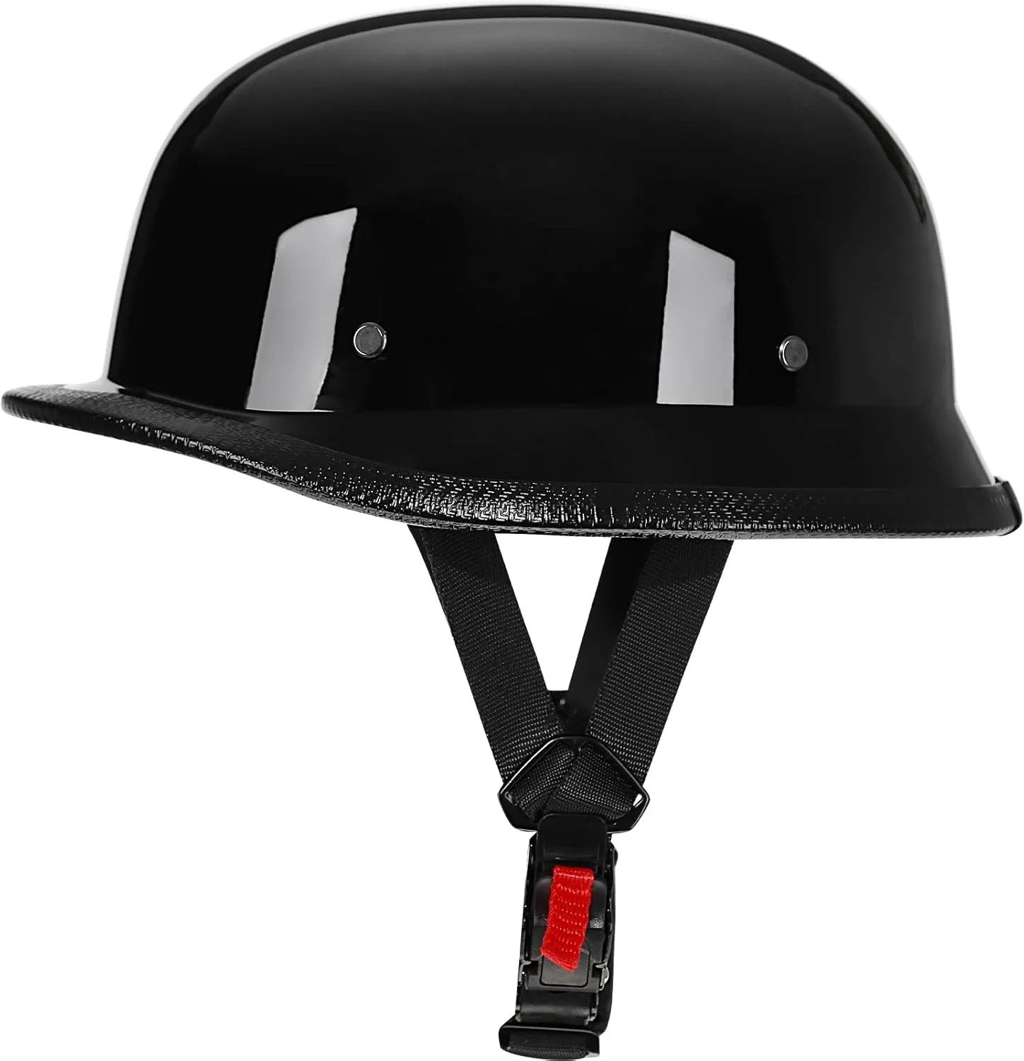 Helmet Half Shell German Motorcycle Helmet with Cycling Glasses - DOT Approved
