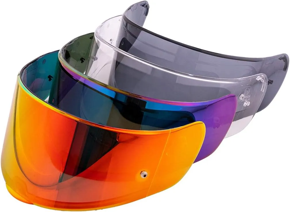 Helmet Visor Shield For SEDICI Strada II and For Strada 3 Motorcycle Helmets visor For FT2 VECTOR Helmets (Black)
