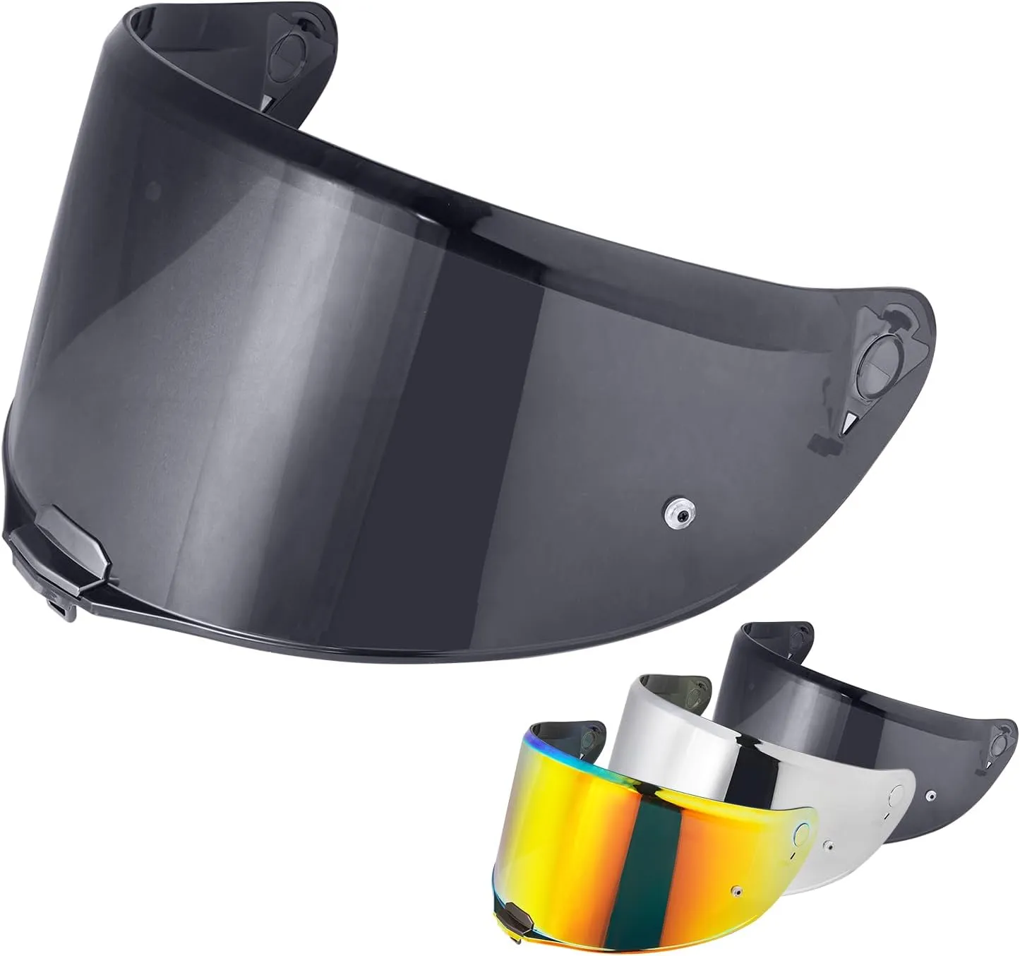Helmet Visor Shield For VECTOR II For Citation II Full Face Motorcycle Helmet Accessories Replacement(Black)