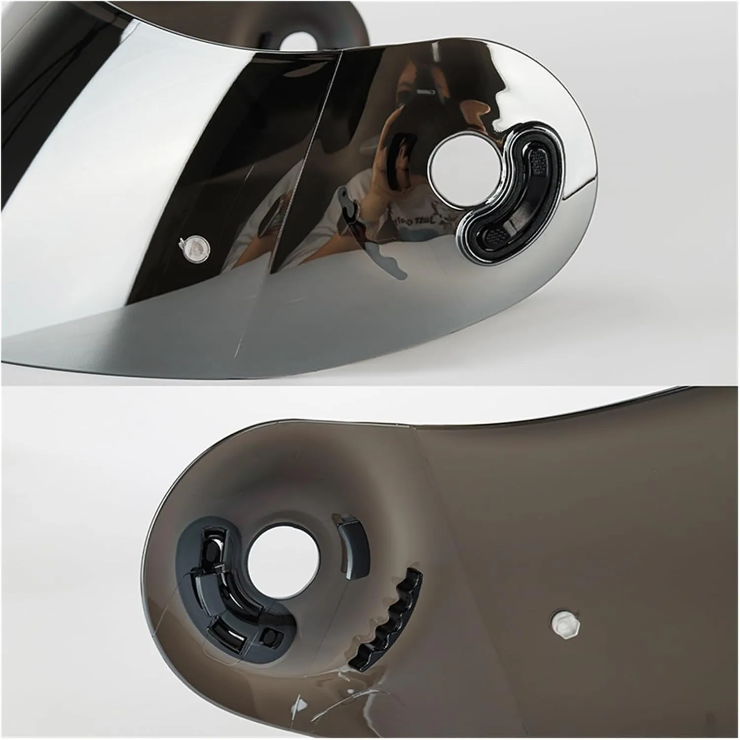 Helmet Visor, X-lite X-803 X-803RS UCX802 UV Windshield Motorcycle Helmet Visor C-as-co Motorcycle Accessories X-803 RS(Deep Revo Red)