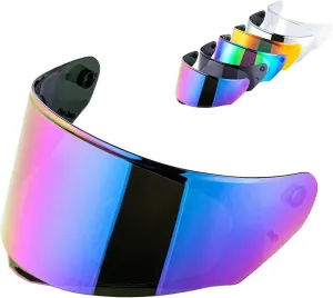 Helmet Visors Face Shield Replacement,For Assault/Rapid/Stream Helmet Visor Accessories (Rainbow)