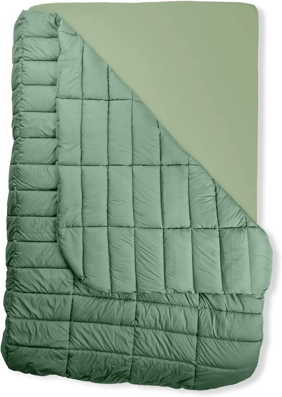 HEST Packable Comforter for Camping, Double Size - 100% Recycled Polyester Fill and Premium Quiet Fabric - Perfect for Hiking, Backpacking & Outdoor Adventures