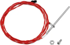 Hiorucet 3-20-00844 Red ESP Thermistor Probe for Harman Absolute 43 63 Accentra 52i Allure DVC500 HF60 P35i P38 P43 P61 P61A P68 PC45 PB105 PF100 PF120 XXV, for Heatilator BA100, BH105, BH60, BIO-120