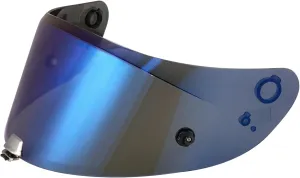 HJ-26 Visor Shield Repalcement for RPHA11, Outer Face Helmet Shield Compatible with RPHA 11 Pro RPHA70 Accessories (Chrome Blue)