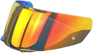 HJ-33 Helmet Visor for HJC i90 Shield Replacement Uv Protected Faceshield Helmet Accessories (Revo Deep Red-day useonly)