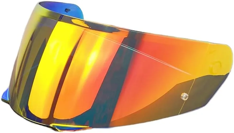 HJ-33 Helmet Visor for HJC i90 Shield Replacement Uv Protected Faceshield Helmet Accessories (Revo Deep Red-day useonly)