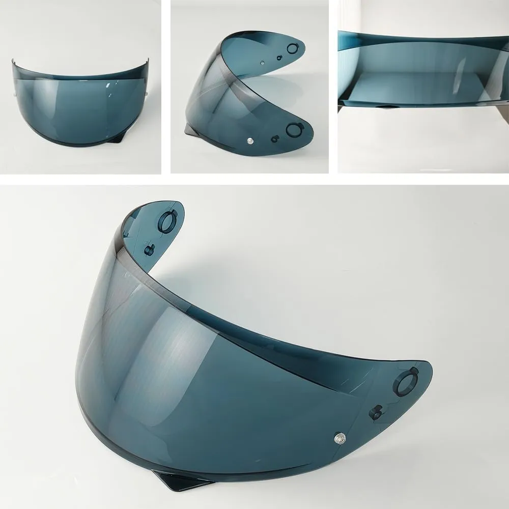 HJ-34P Helmet Visor Replacement for HJC C10.Motorcycle Helmet Shield UV Protection Compatible with HJC C10 (Light Black)