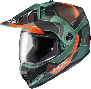 HJC DS-X1 Synergy Men's Dual Sport Motorcycle Helmet - MC-47SF / X-Large